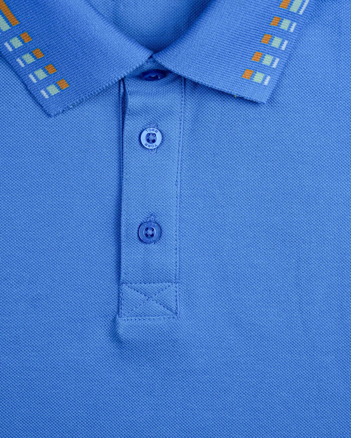 Premium Polo | Azure Blue
