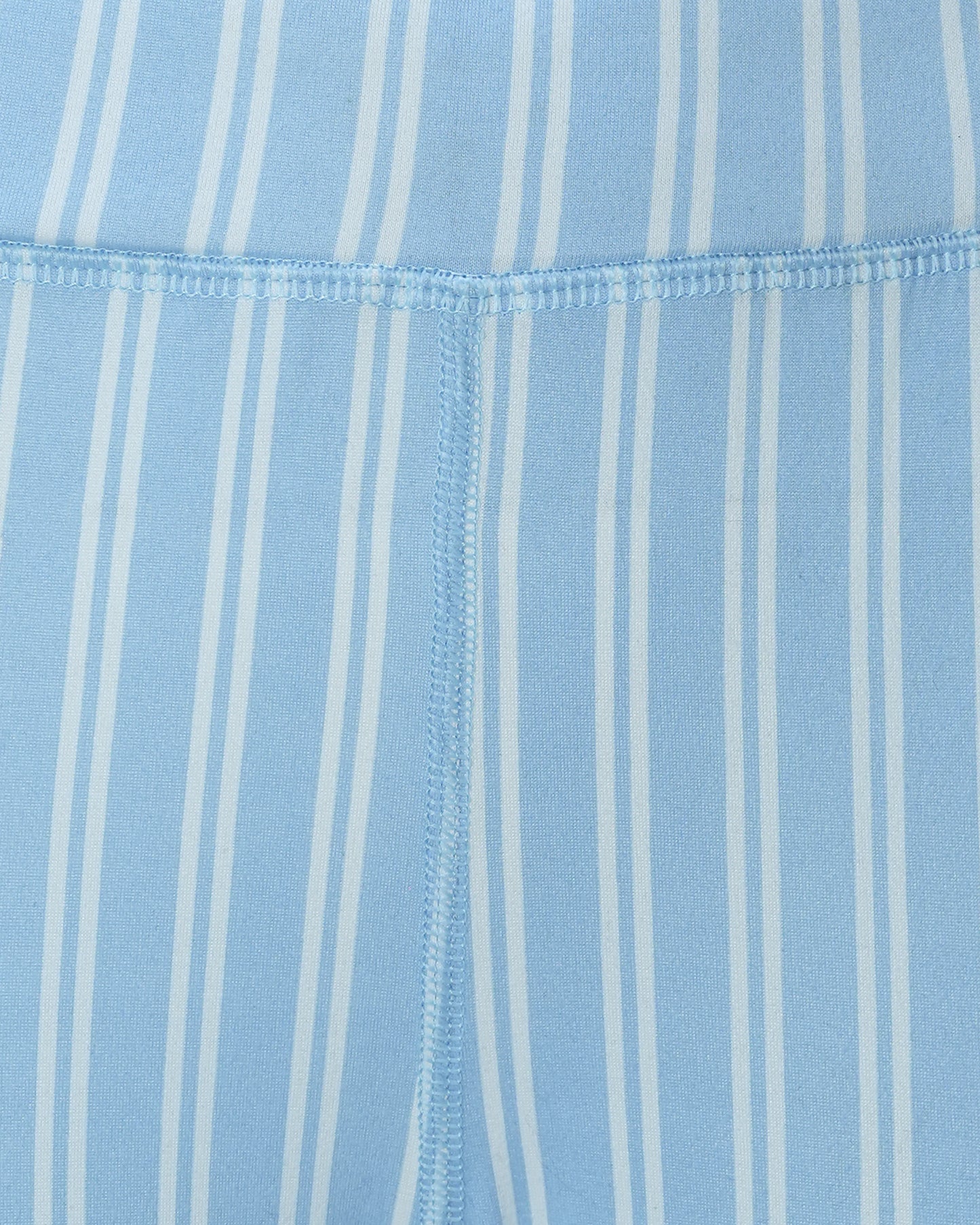 Women's Leggings | Sky Blue Stripe