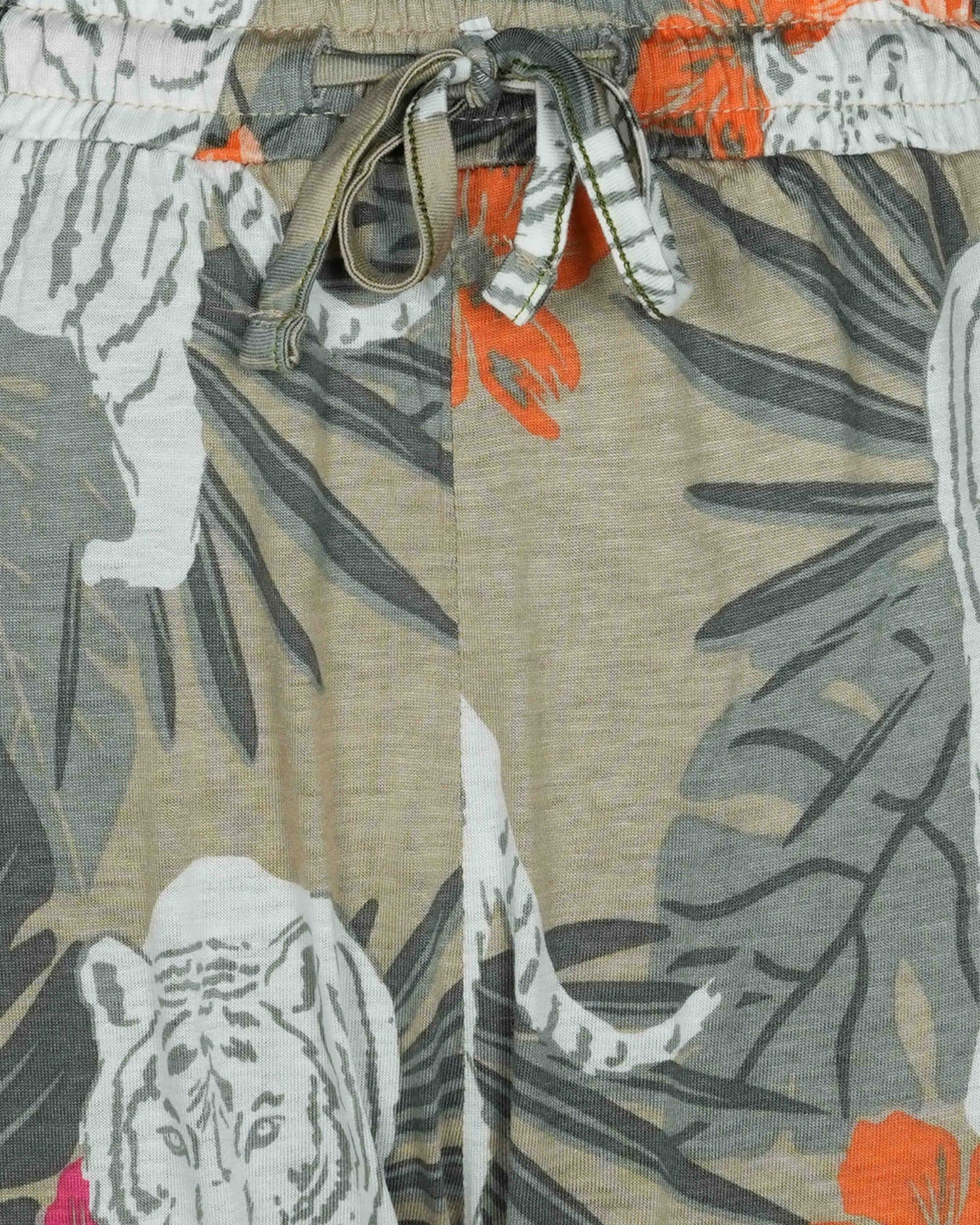 Womens Trouser | Khaki Aop