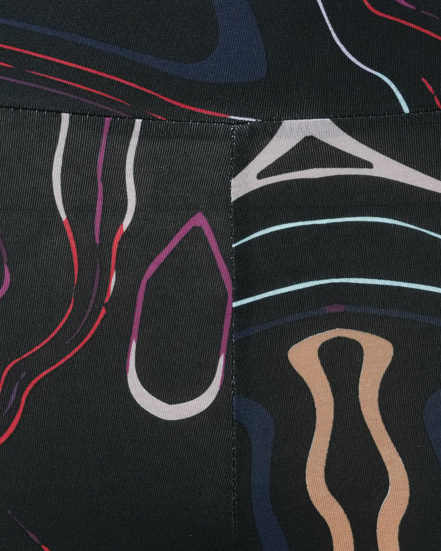 Women's Leggings | BLACK MULTI AOP
