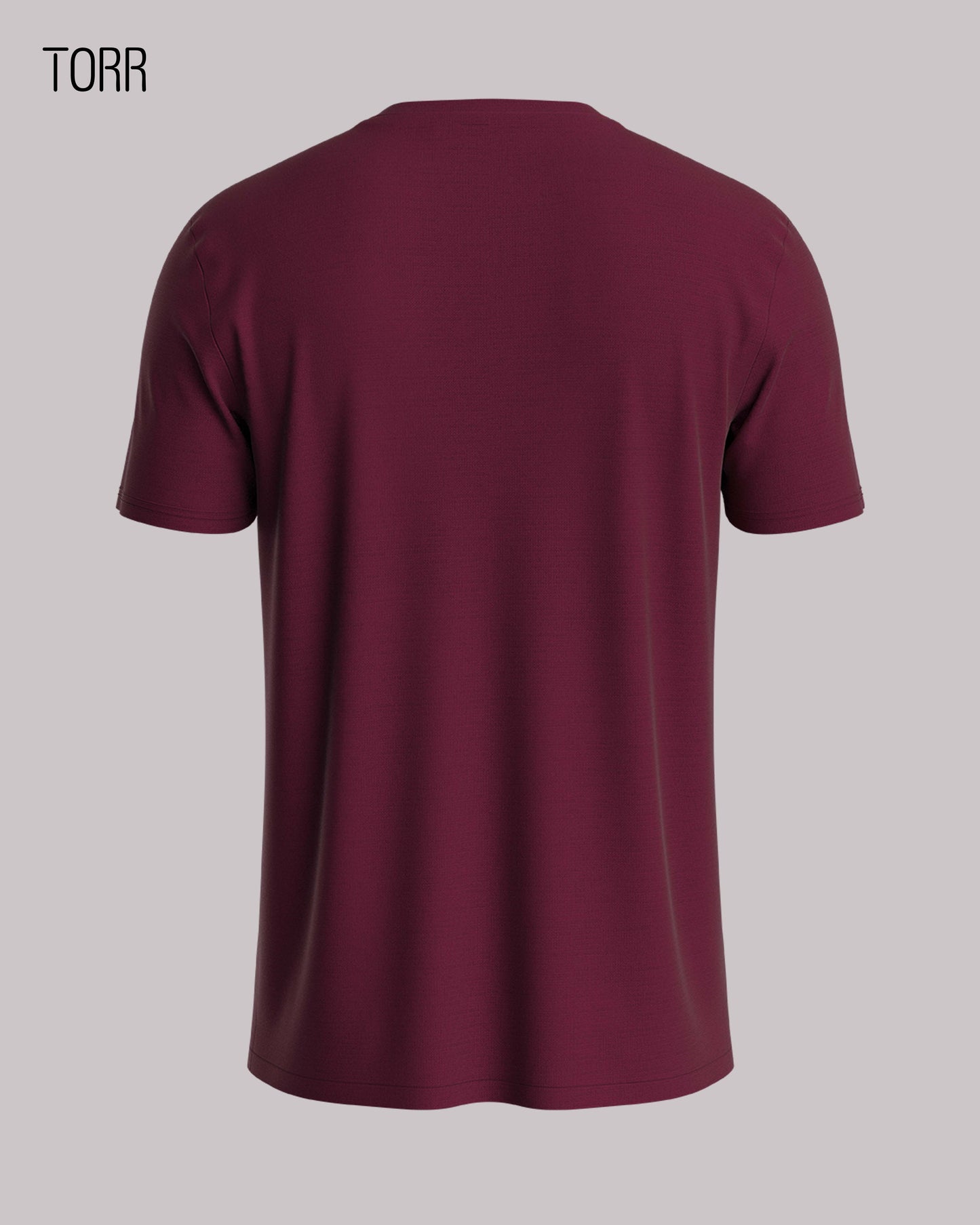 Men's Activewear T-shirt | Maroon