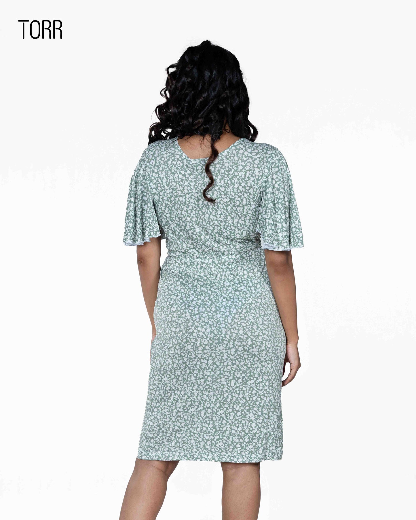 Women's Top | Green Aop
