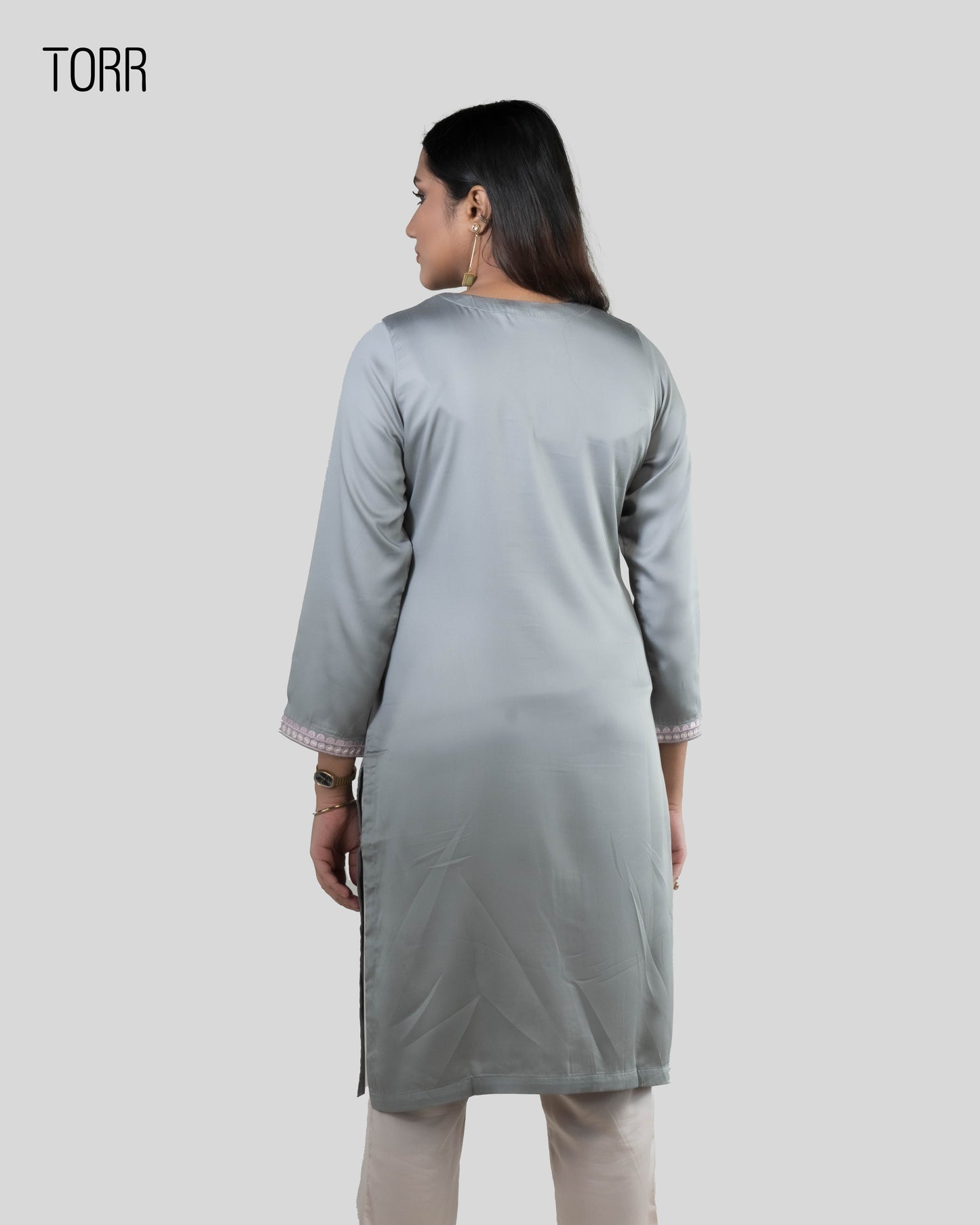 Ethnic Wear (01 Piece Kurti) |  Silver