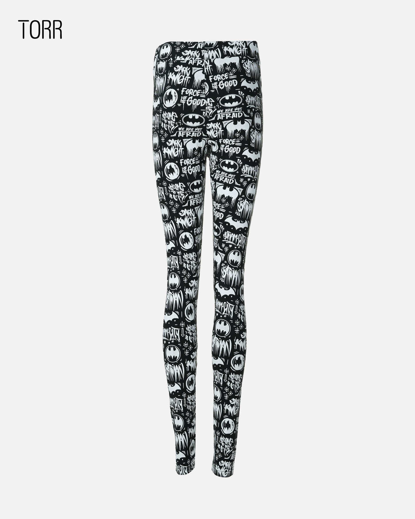 Women's Leggings | BLACK/WHITE AOP