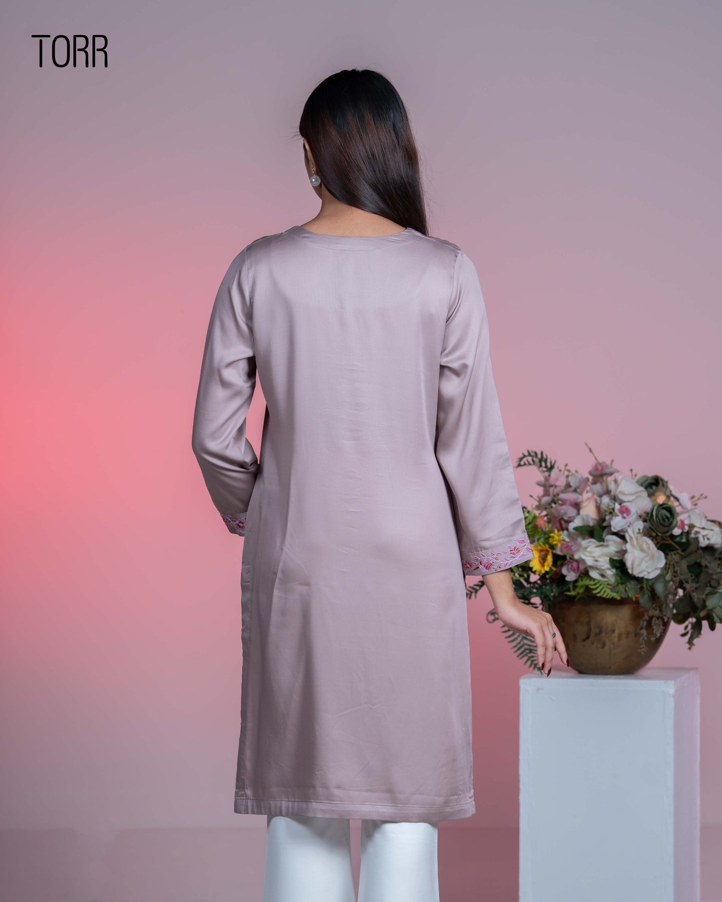 Ethnic Wear (01 Piece Kurti) | Mauve