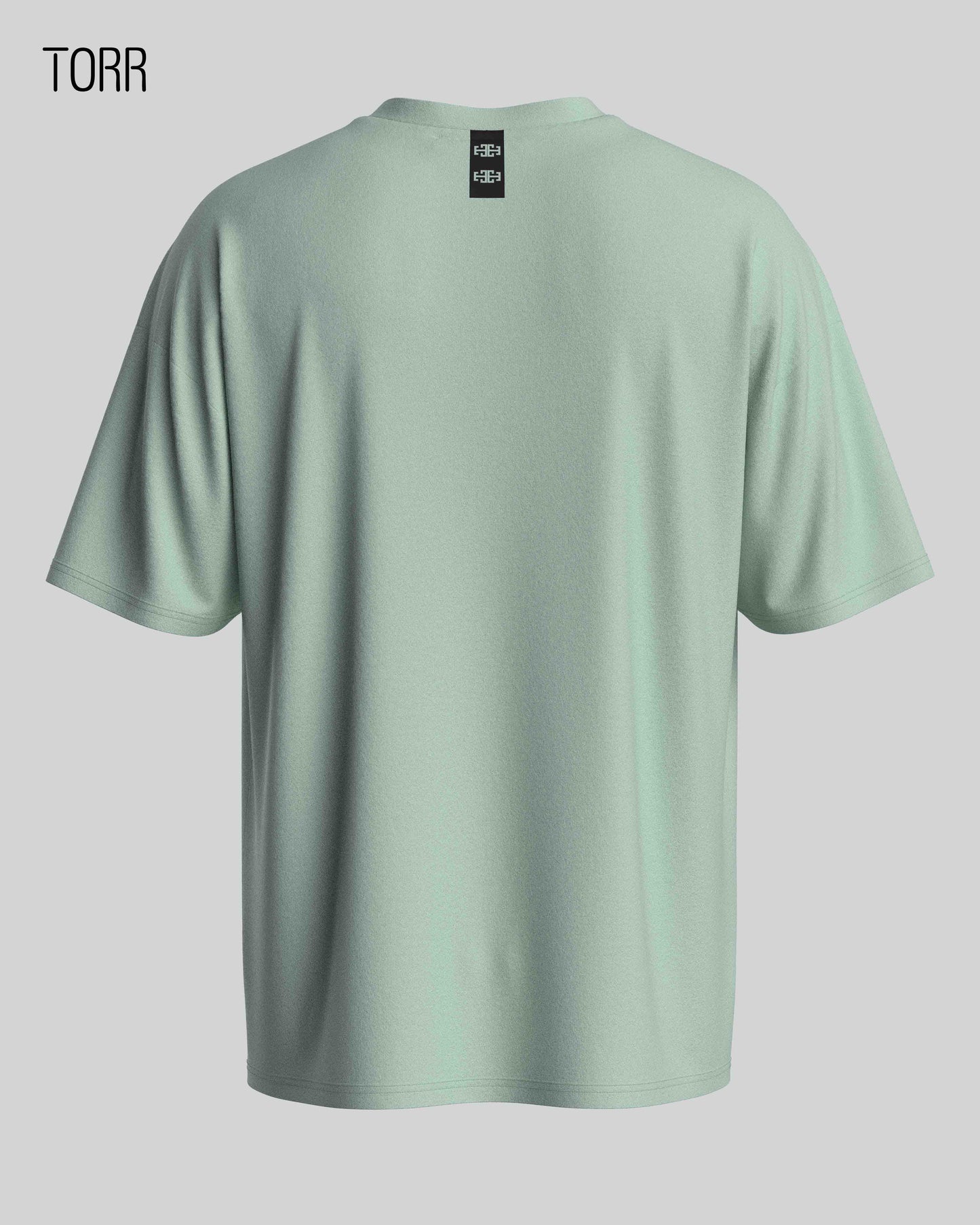 Drop Shoulder T-shirt | Silt Green