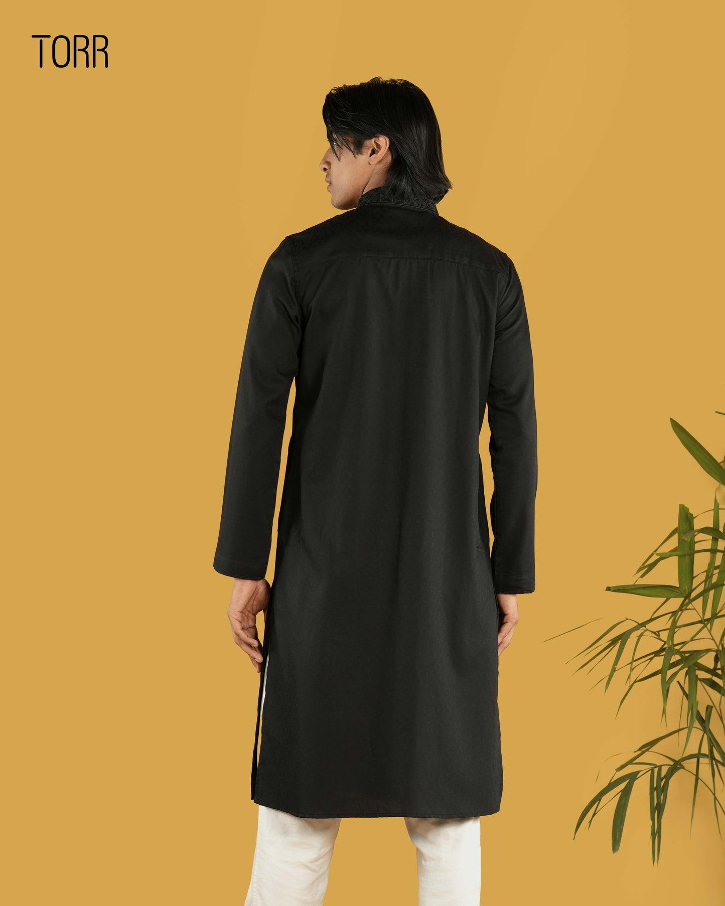 Men's Panjabi | Black