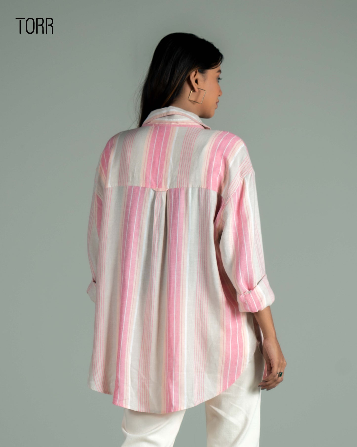 Women's Top | Pink Stripe