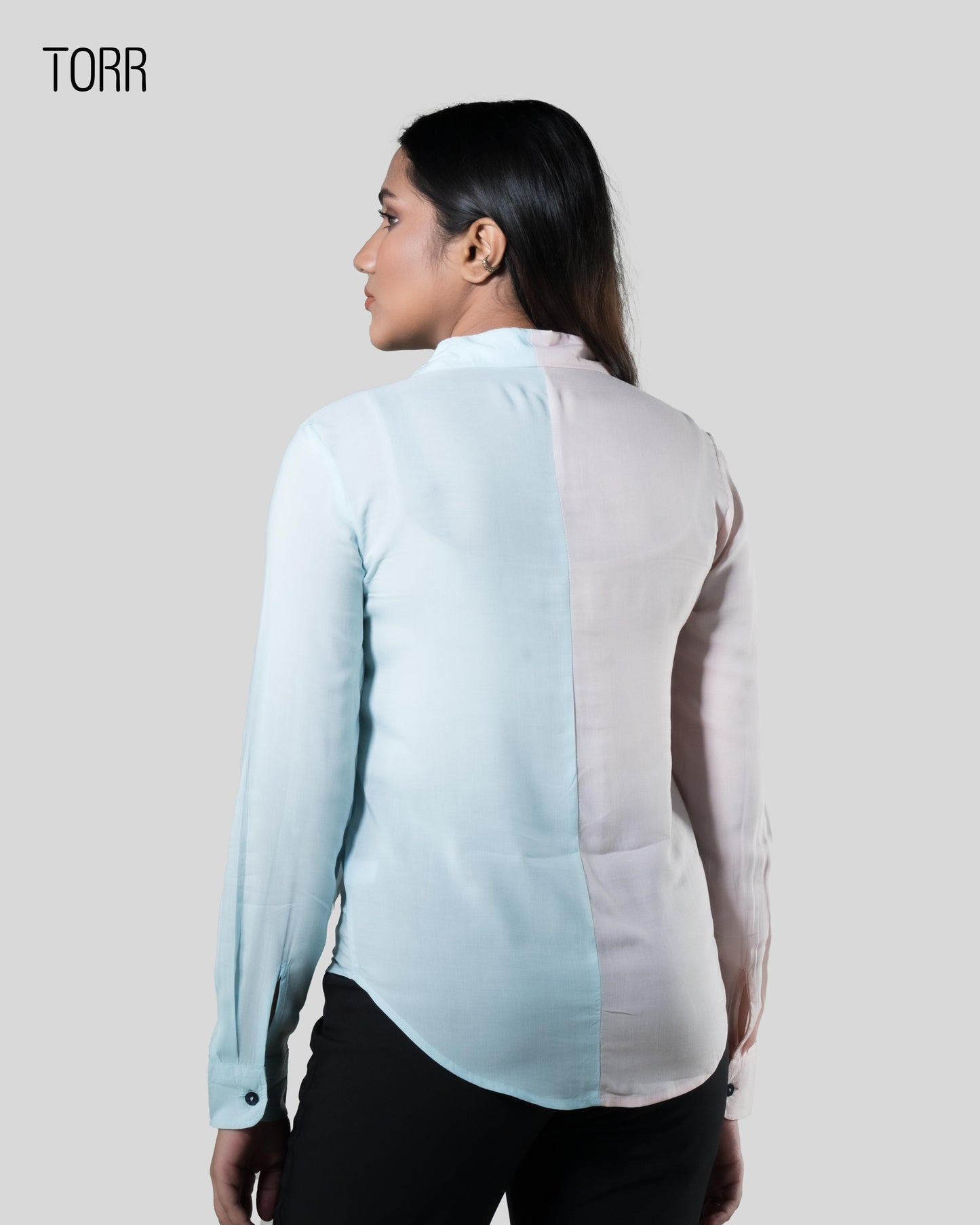 Women's Shirt | SKYBLUE/PINK