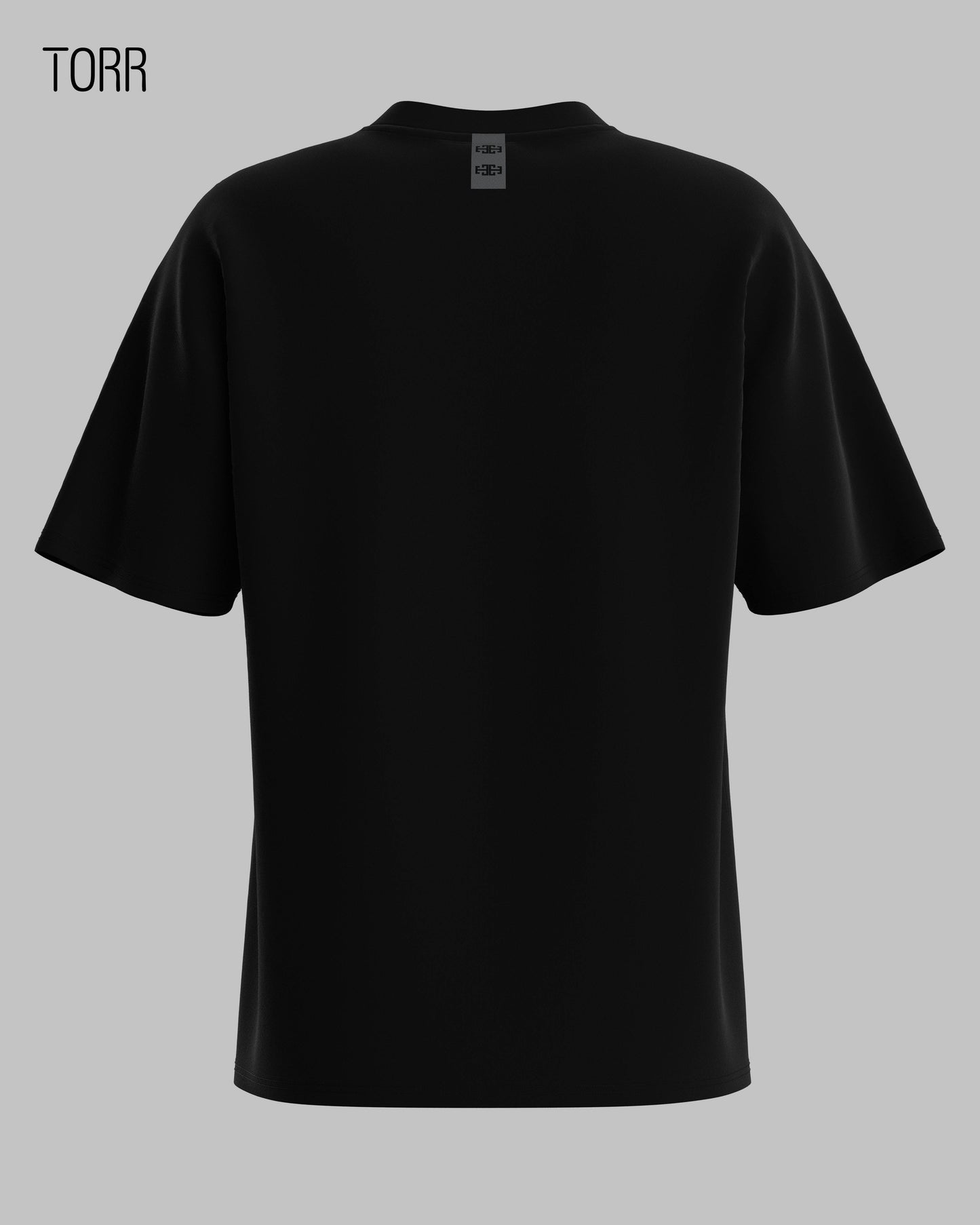 Drop Shoulder T-shirt | BLACK