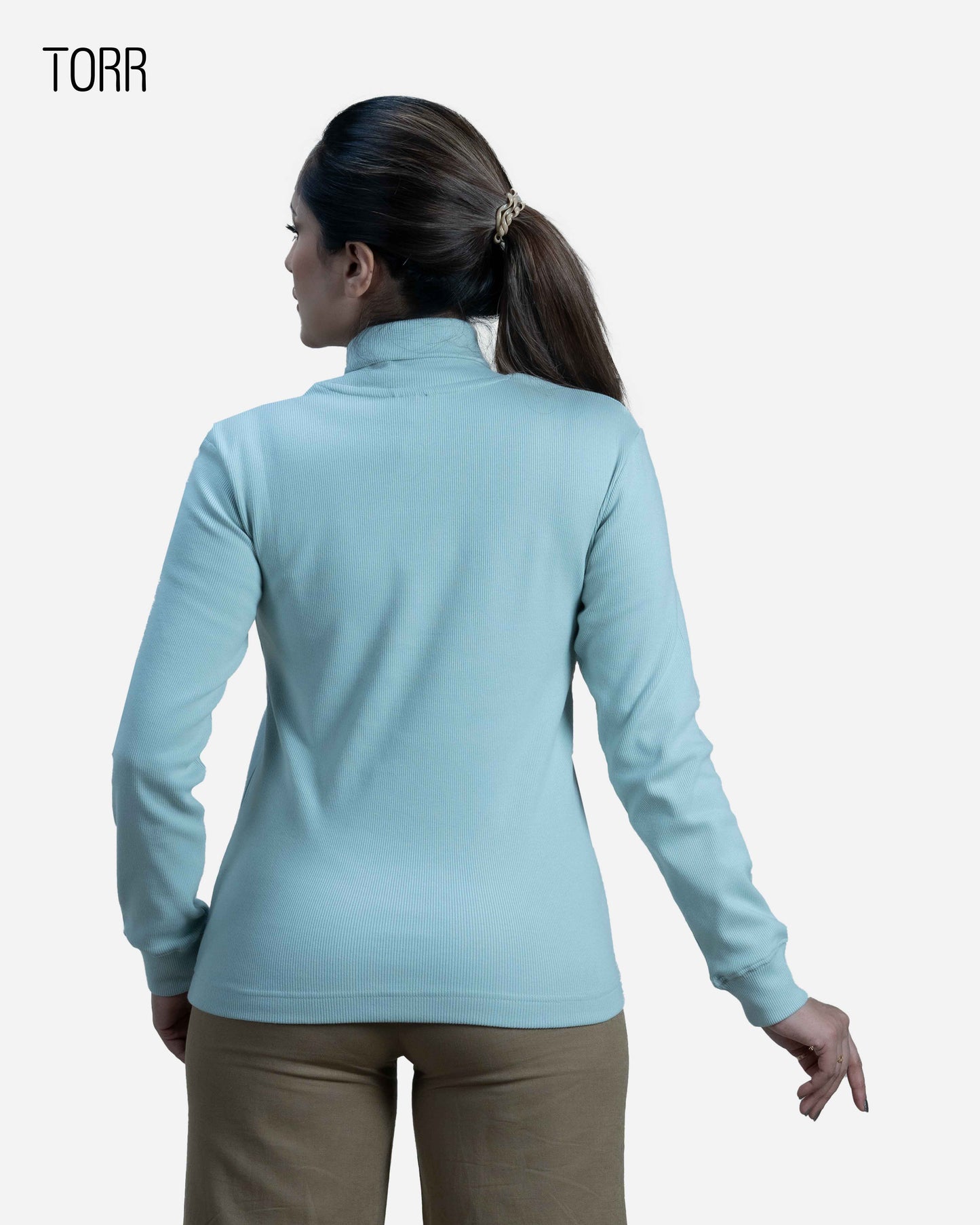 Women's Turtle Neck | Fleeting Green