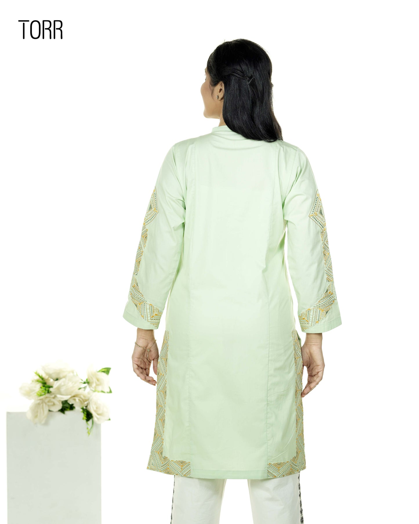 Ethnic Wear (01 Piece Kurti) | LIGHT GREEN