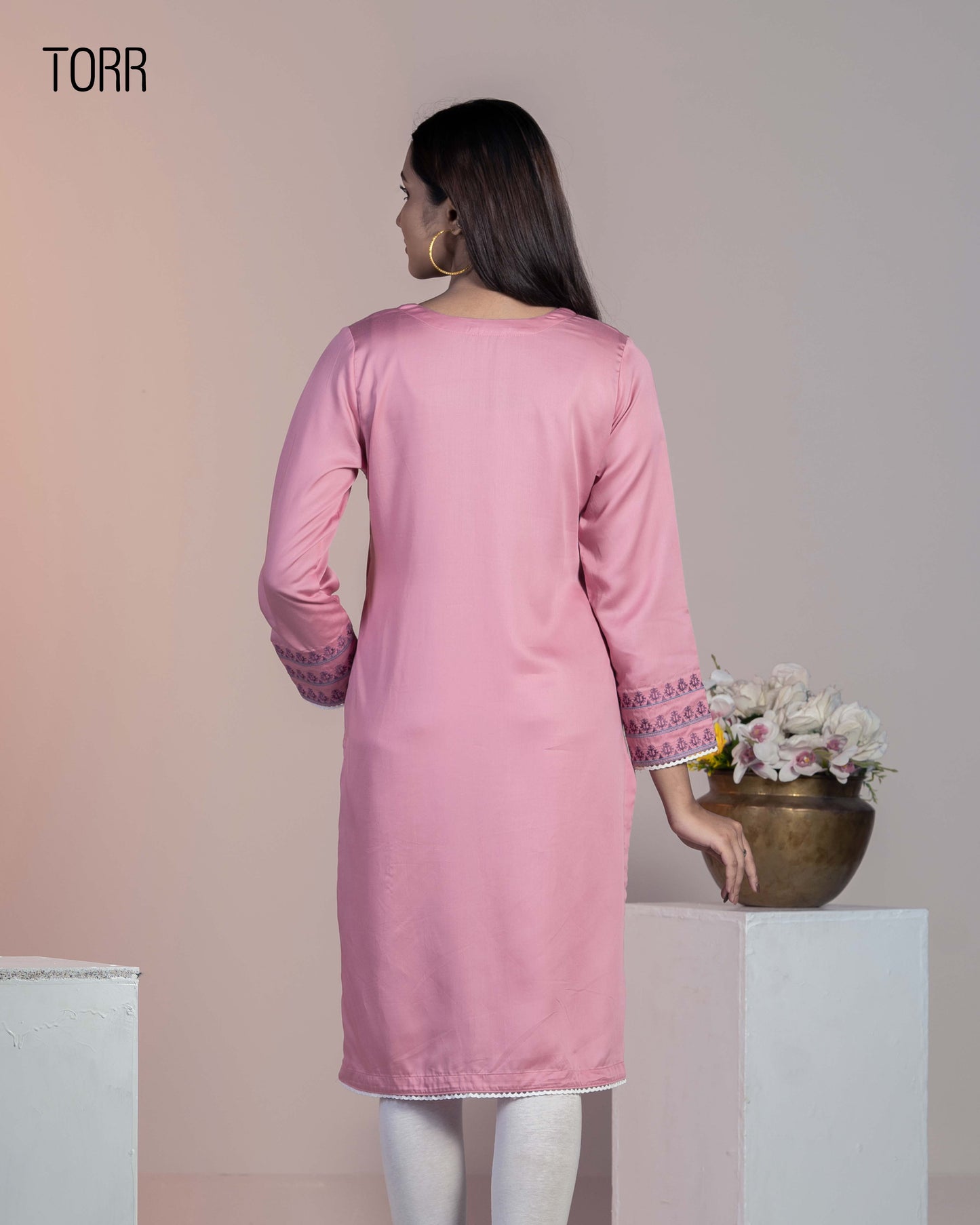 Ethnic Wear (01 Piece Kurti) | Cashmere Rose