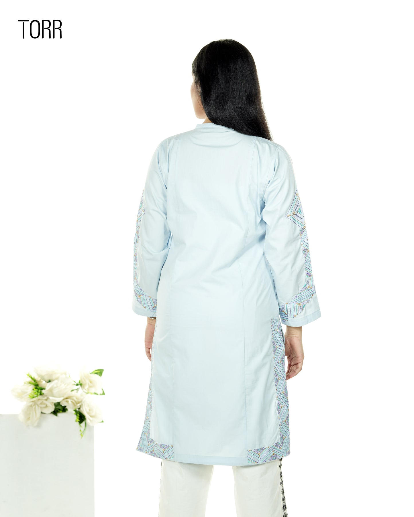 Ethnic Wear (01 Piece Kurti) | Light Sky