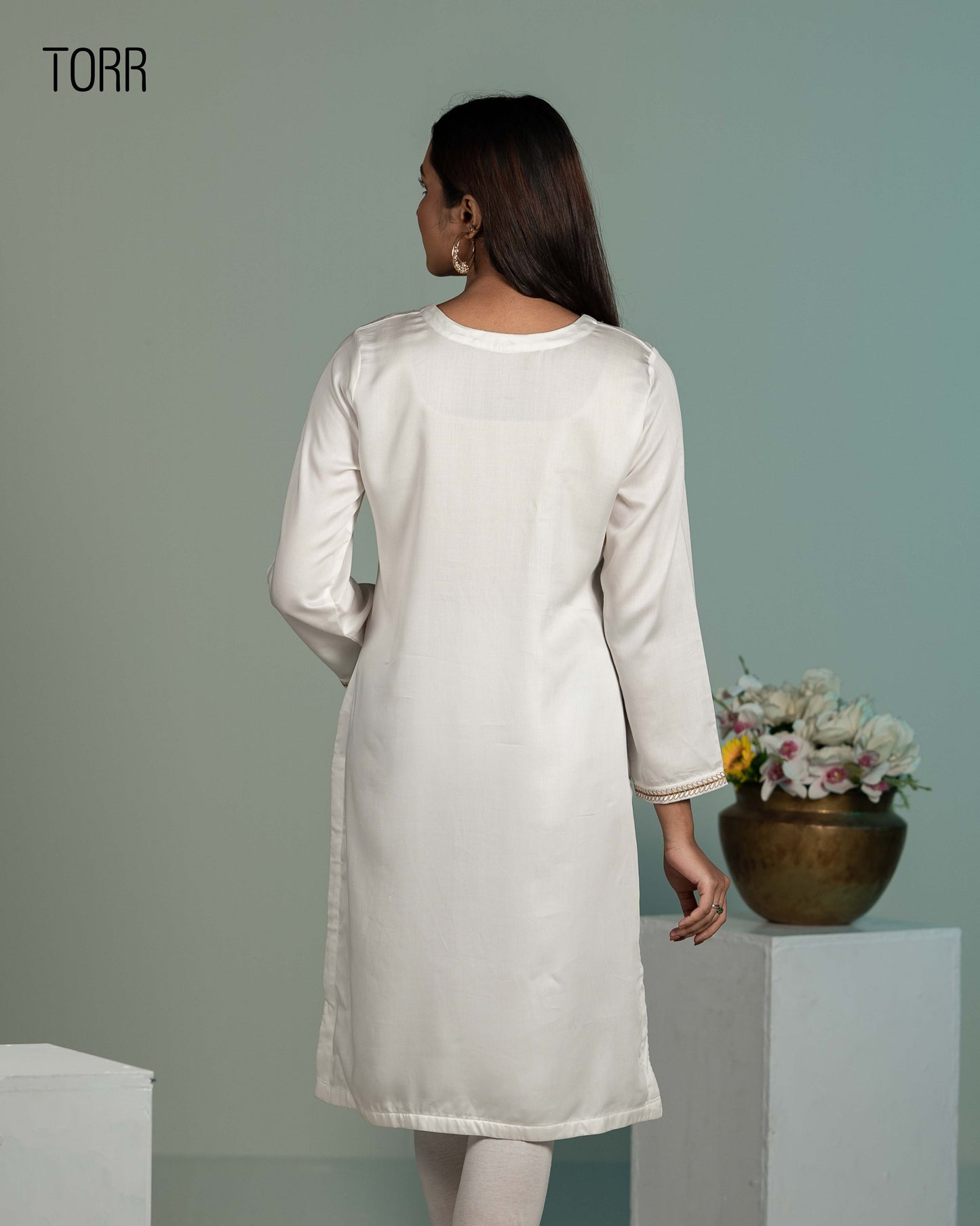 Ethnic Wear (01 Piece Kurti) | Off White