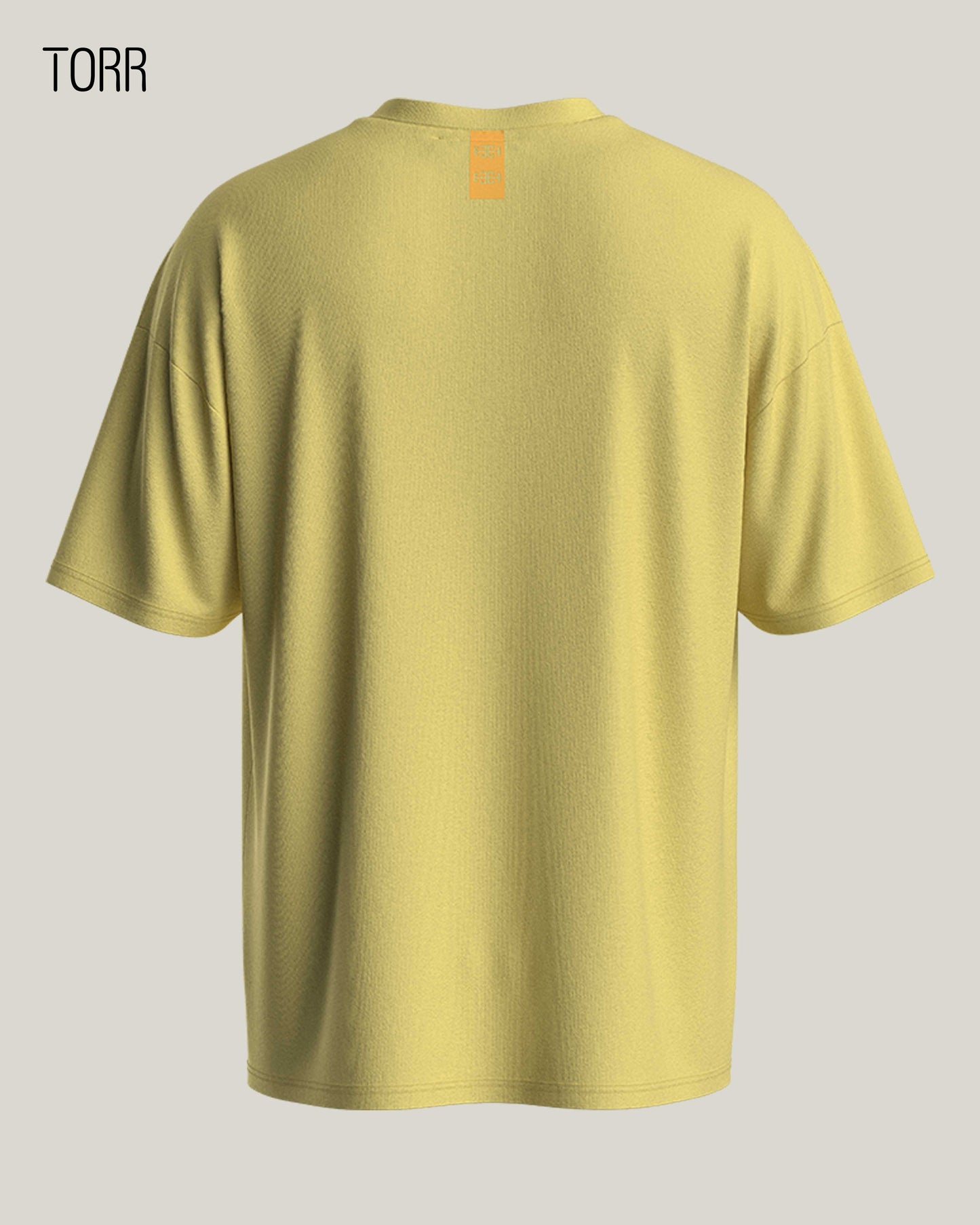 Drop Shoulder T-shirt | Yellow