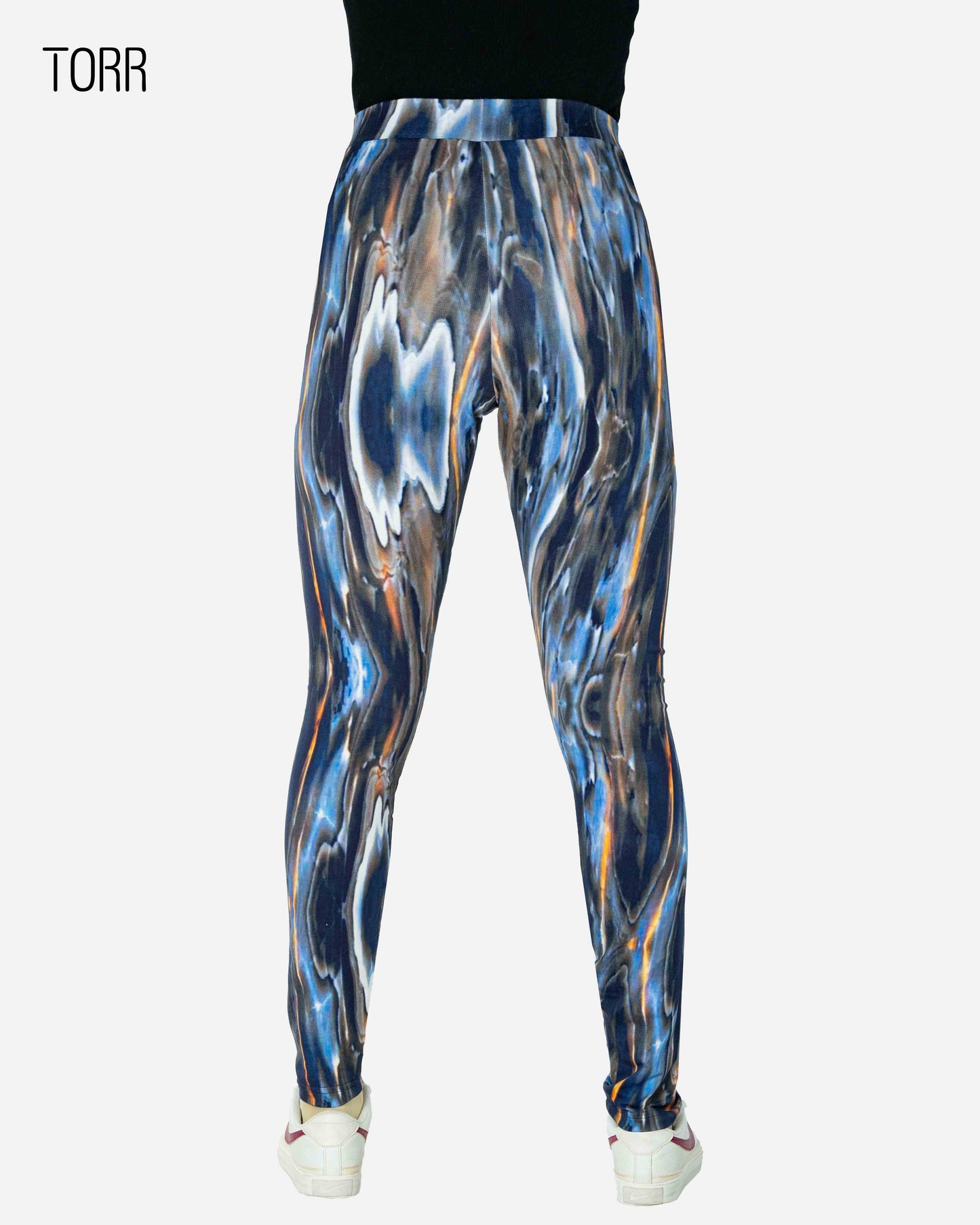 Women's Leggings | NAVY BEIGE