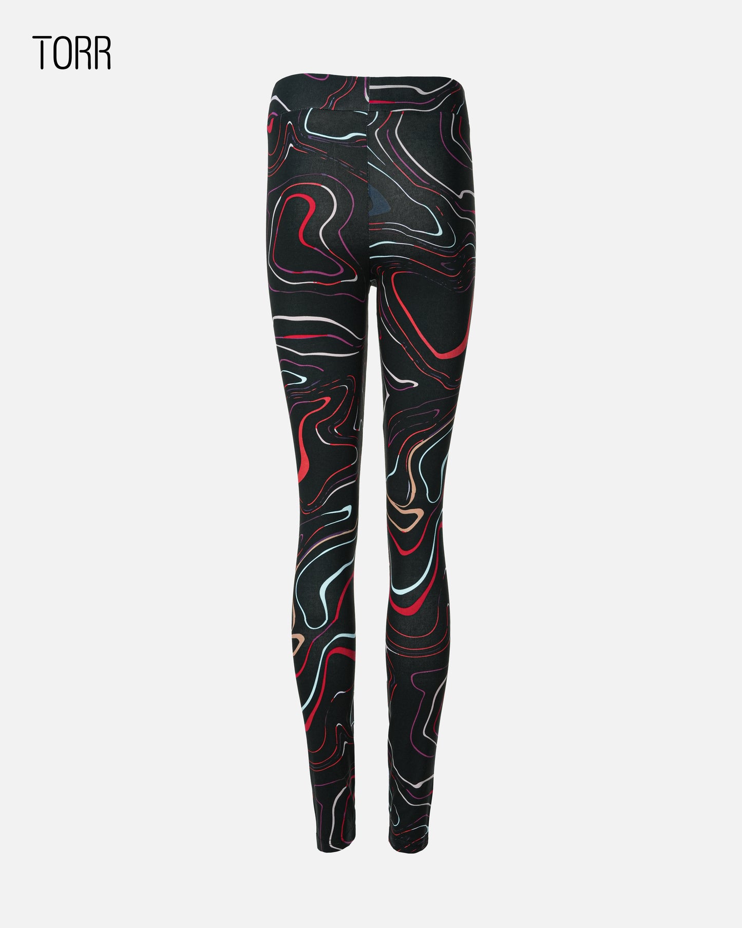 Women's Leggings | BLACK MULTI AOP