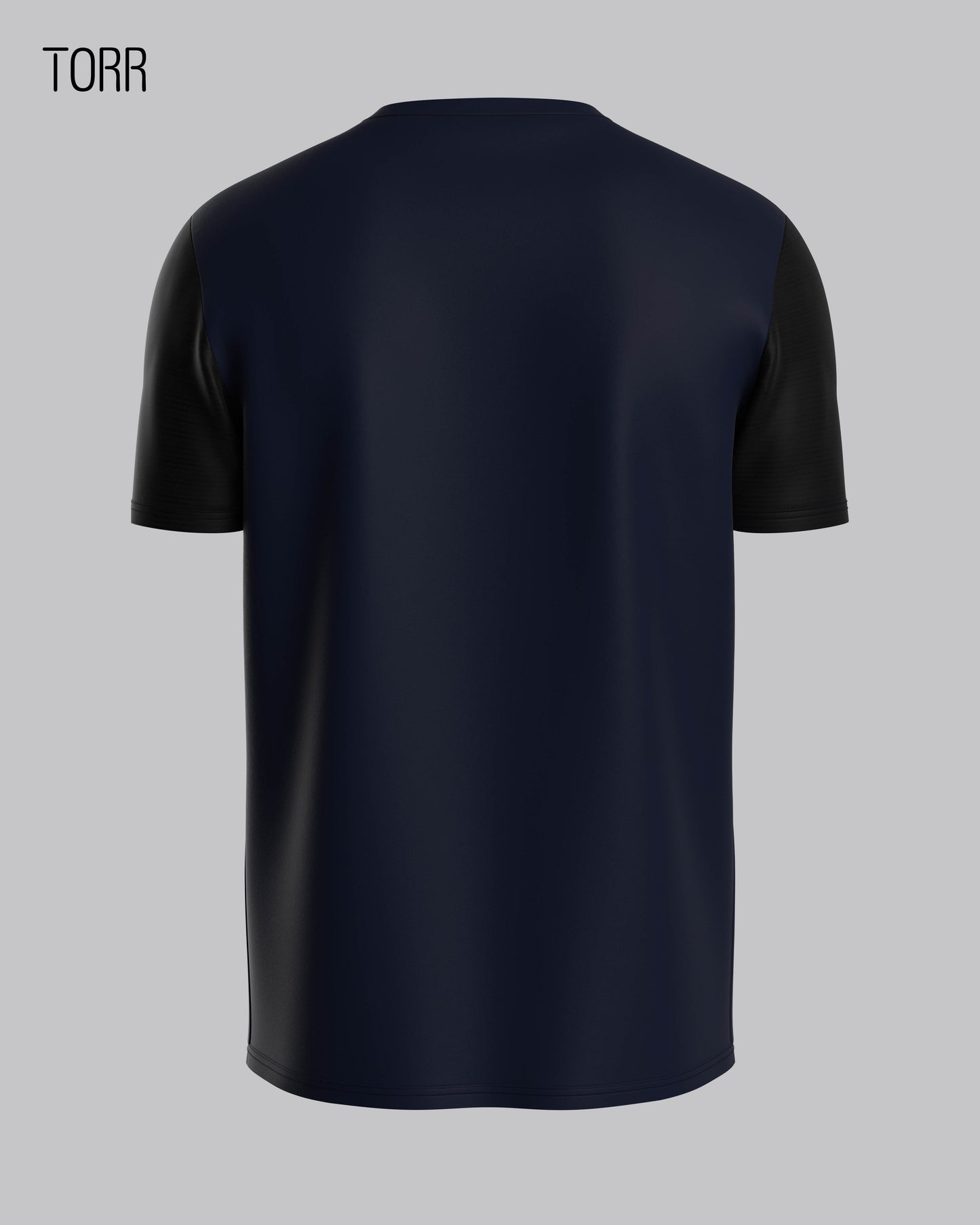 Men's Activewear T-shirt | Navy & Black