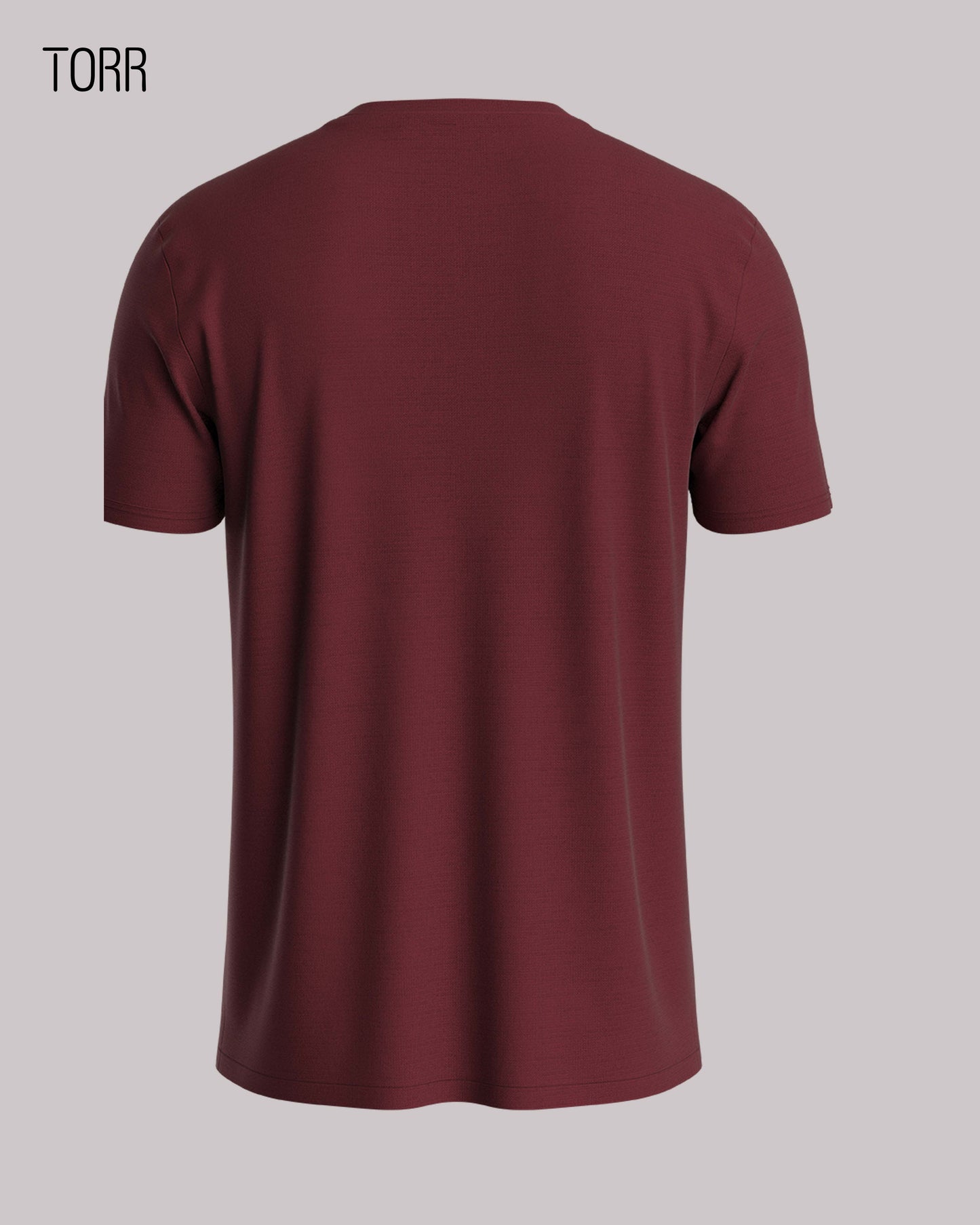 Men's Activewear T-shirt | Maroon