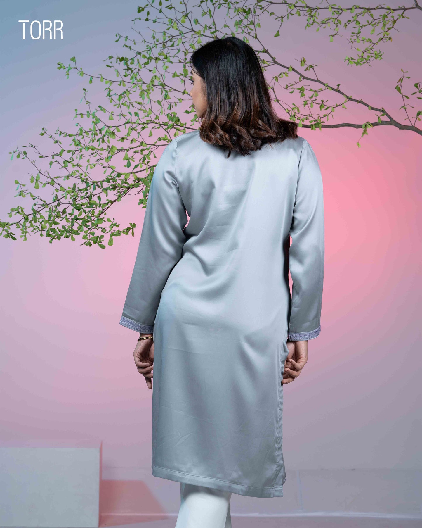 Ethnic Wear (01 Piece Kurti) | Silver