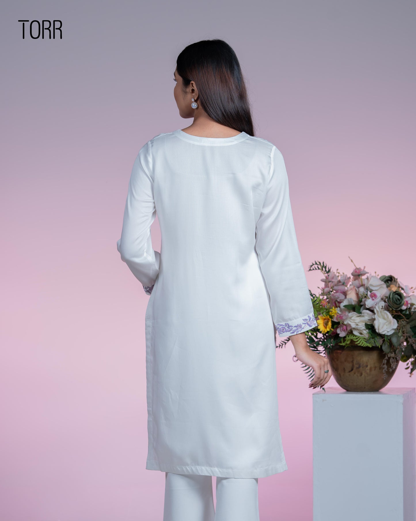 Ethnic Wear (01 Piece Kurti) | Off White