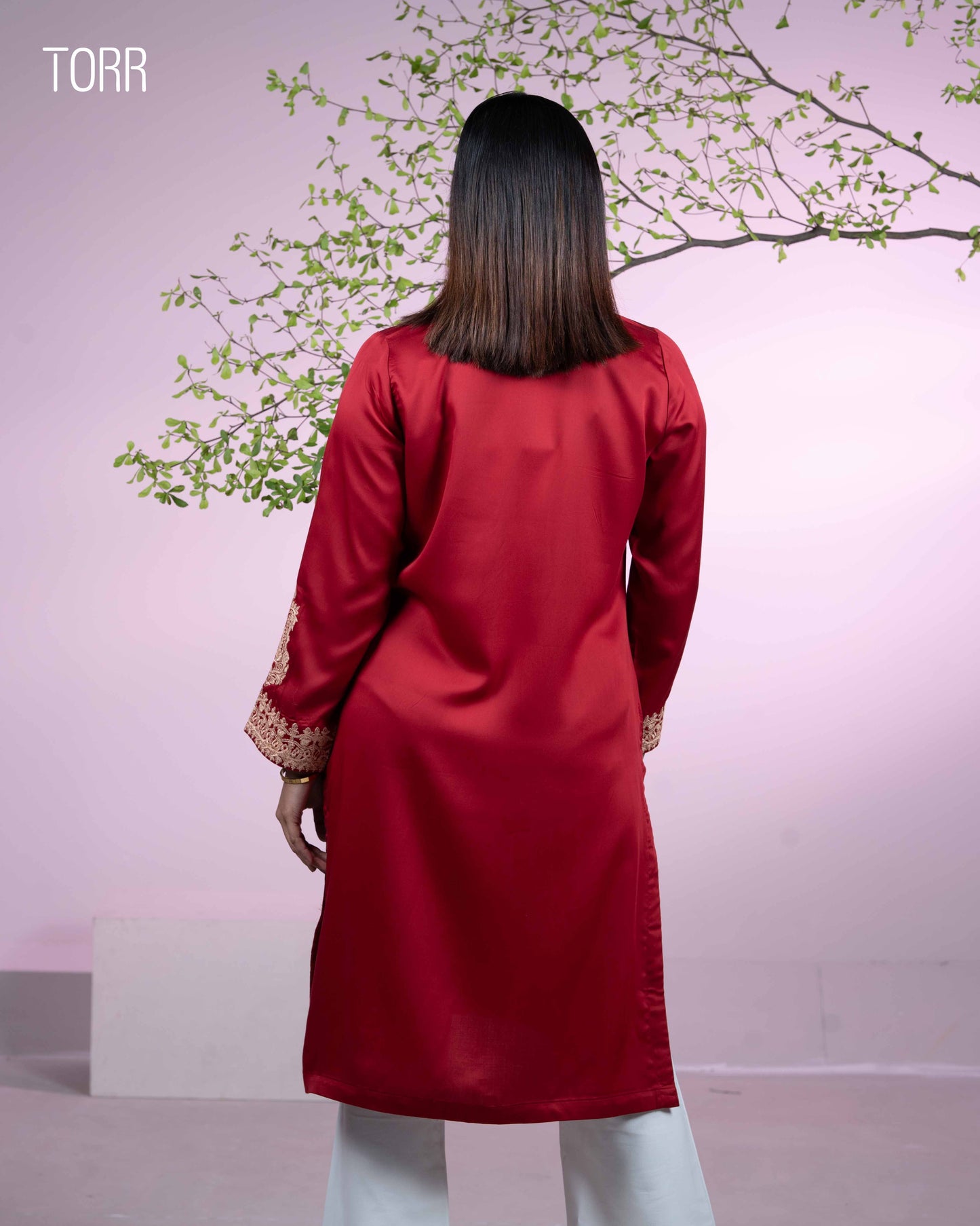 Ethnic Wear (01 Piece Kurti) | Rio Red