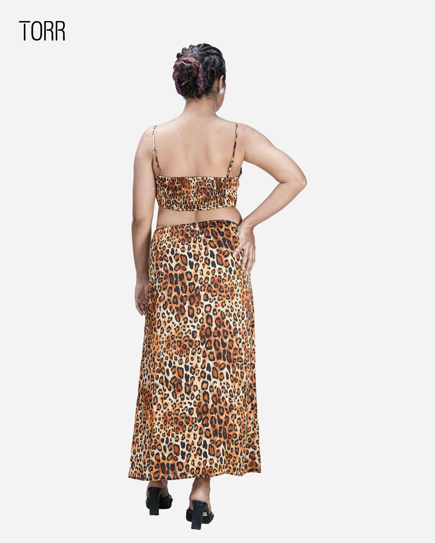 Women's Long Top | Tiger Print