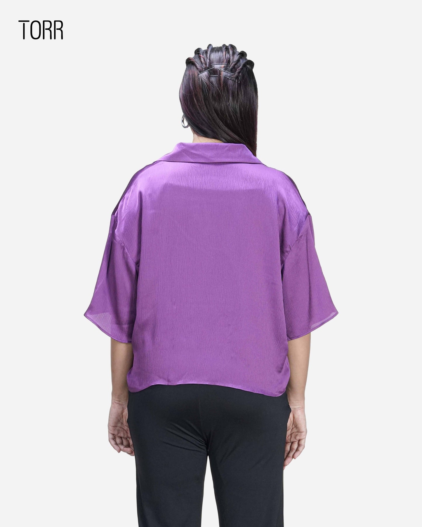 Women's Crop Top | Purple