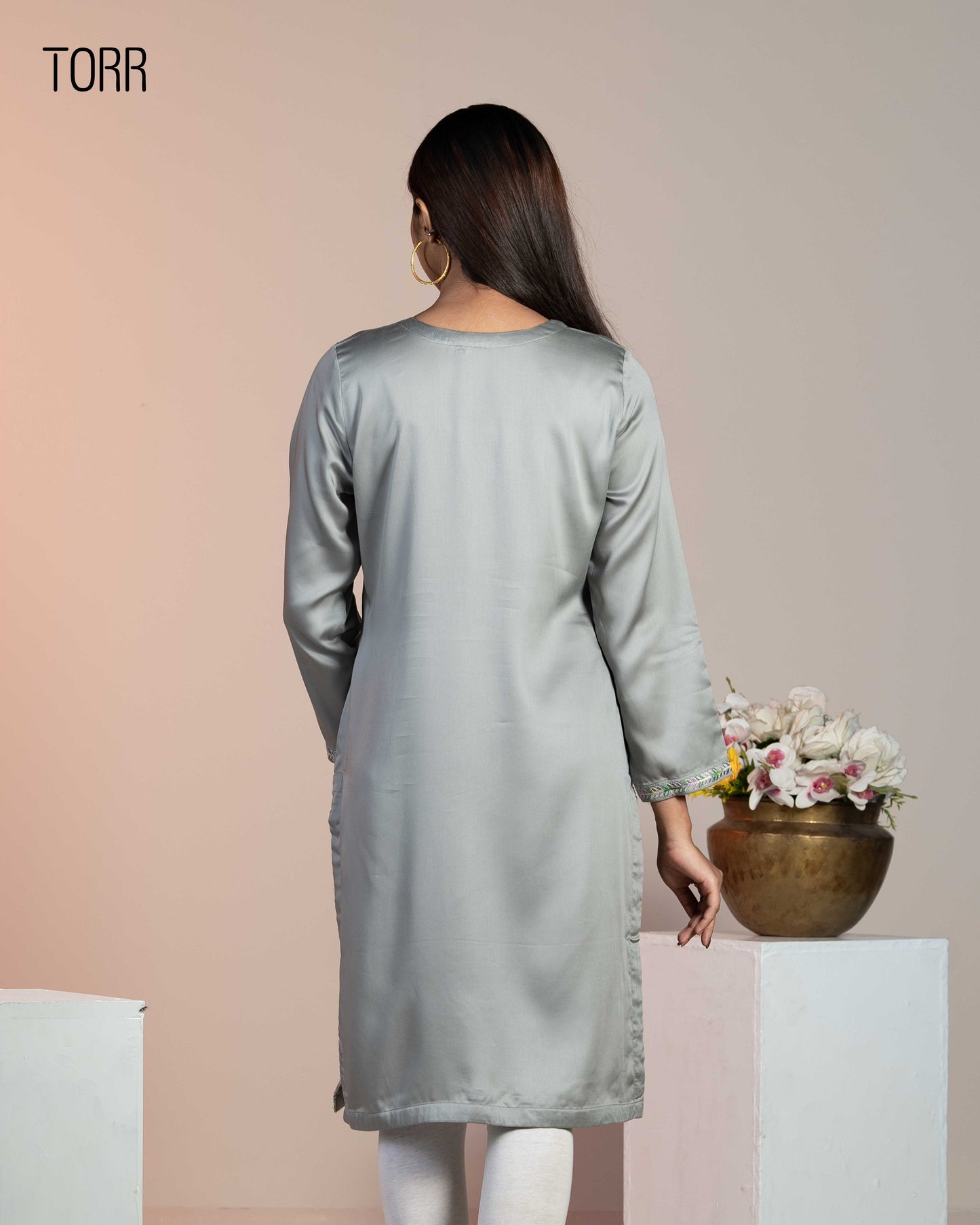 Ethnic Wear (01 Piece Kurti) | Silver