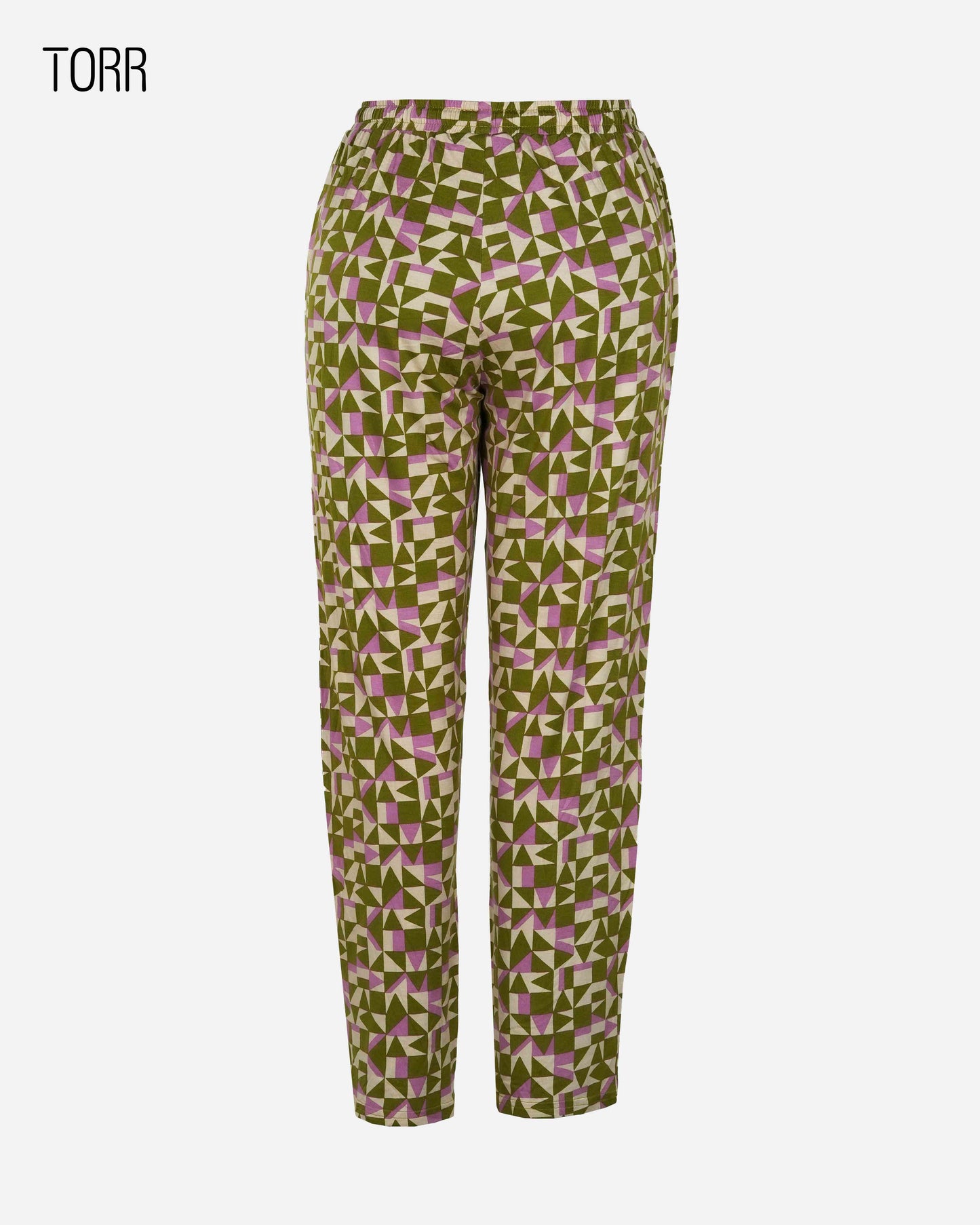 Womens Trouser | Olive Aop