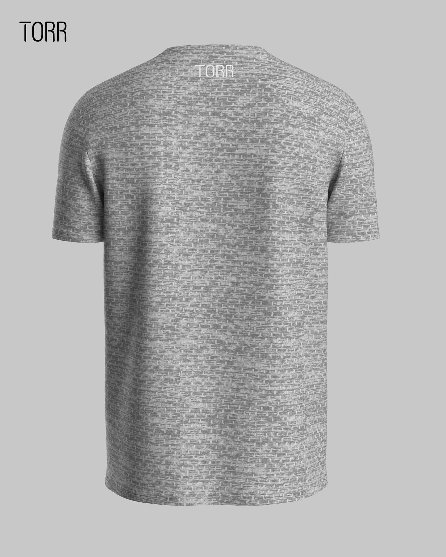 Men's Activewear T-shirt | Dark & Light Grey