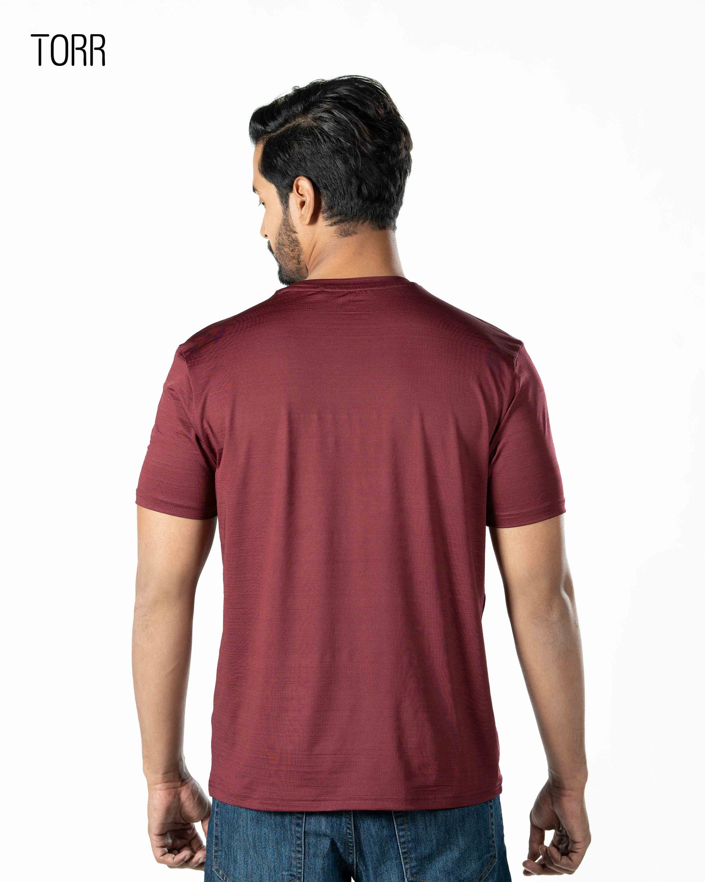Men's Activewear T-shirt | Maroon