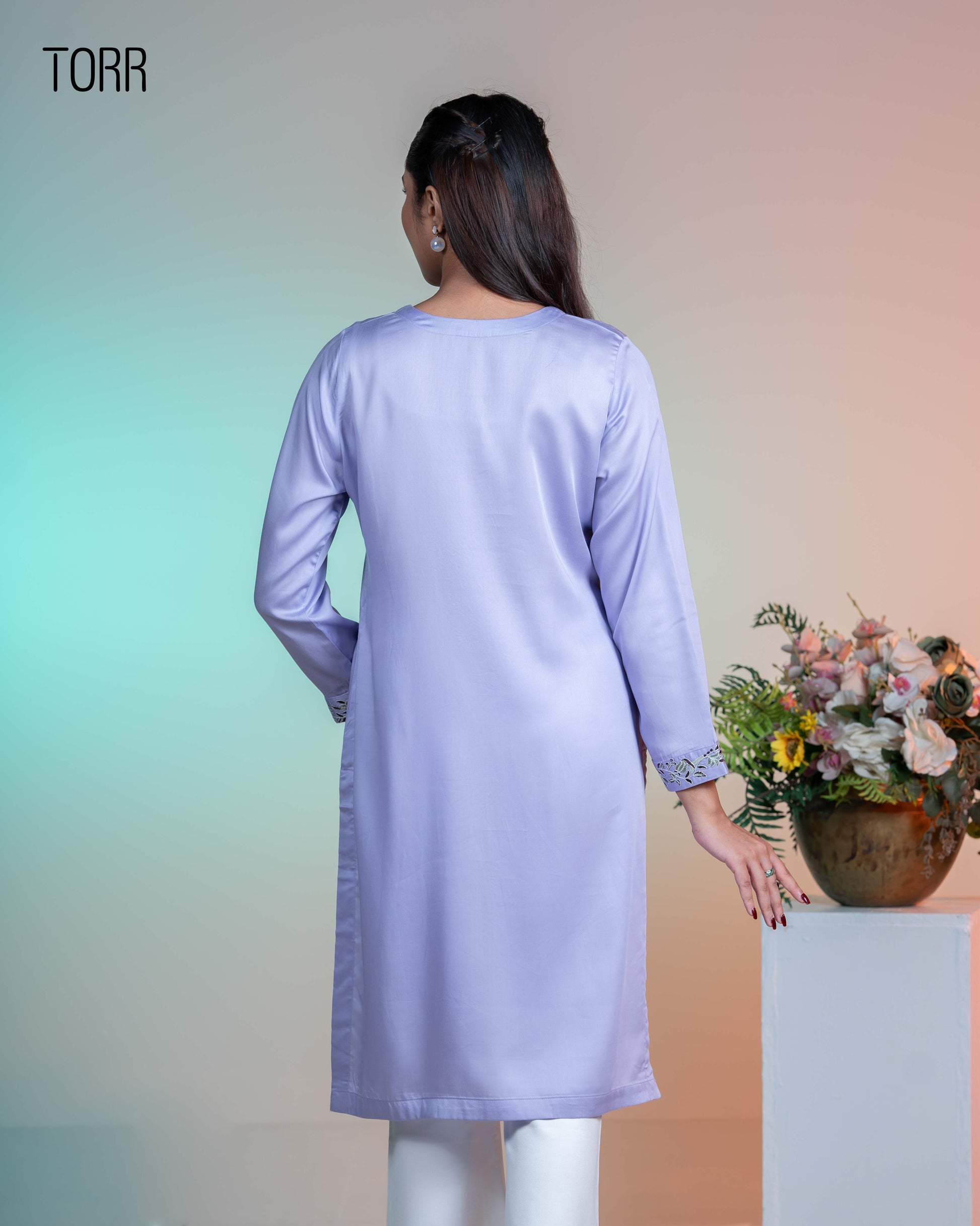Ethnic Wear (01 Piece Kurti) | Lavender