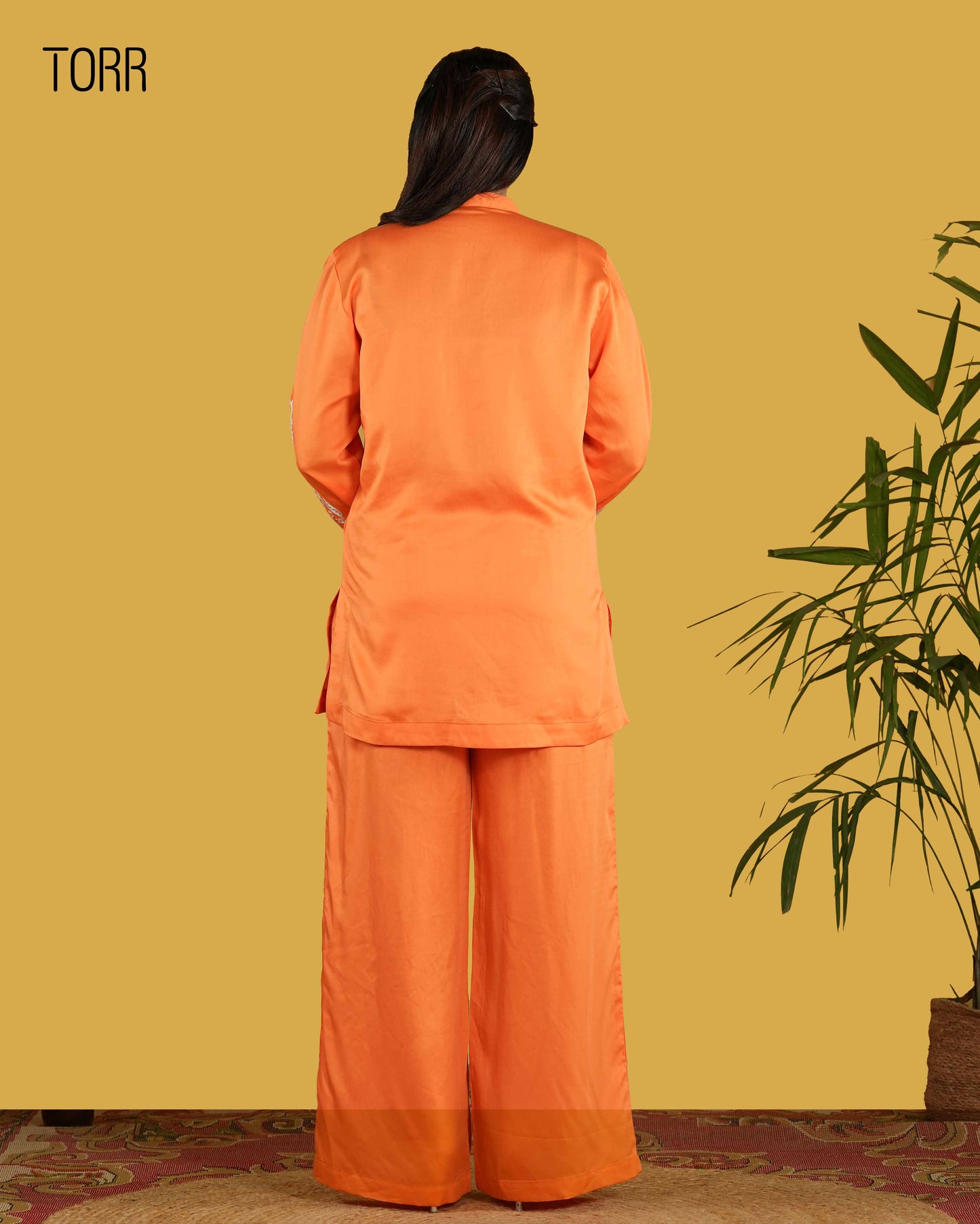 Women's Co-Ord Set | Tangerine