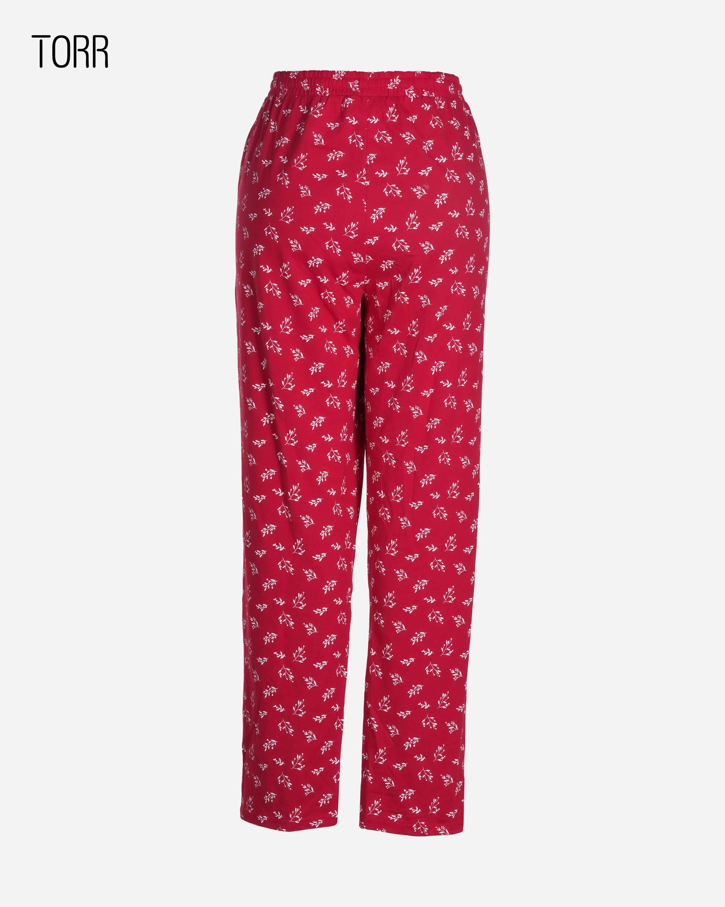 Womens Trouser | Red Aop