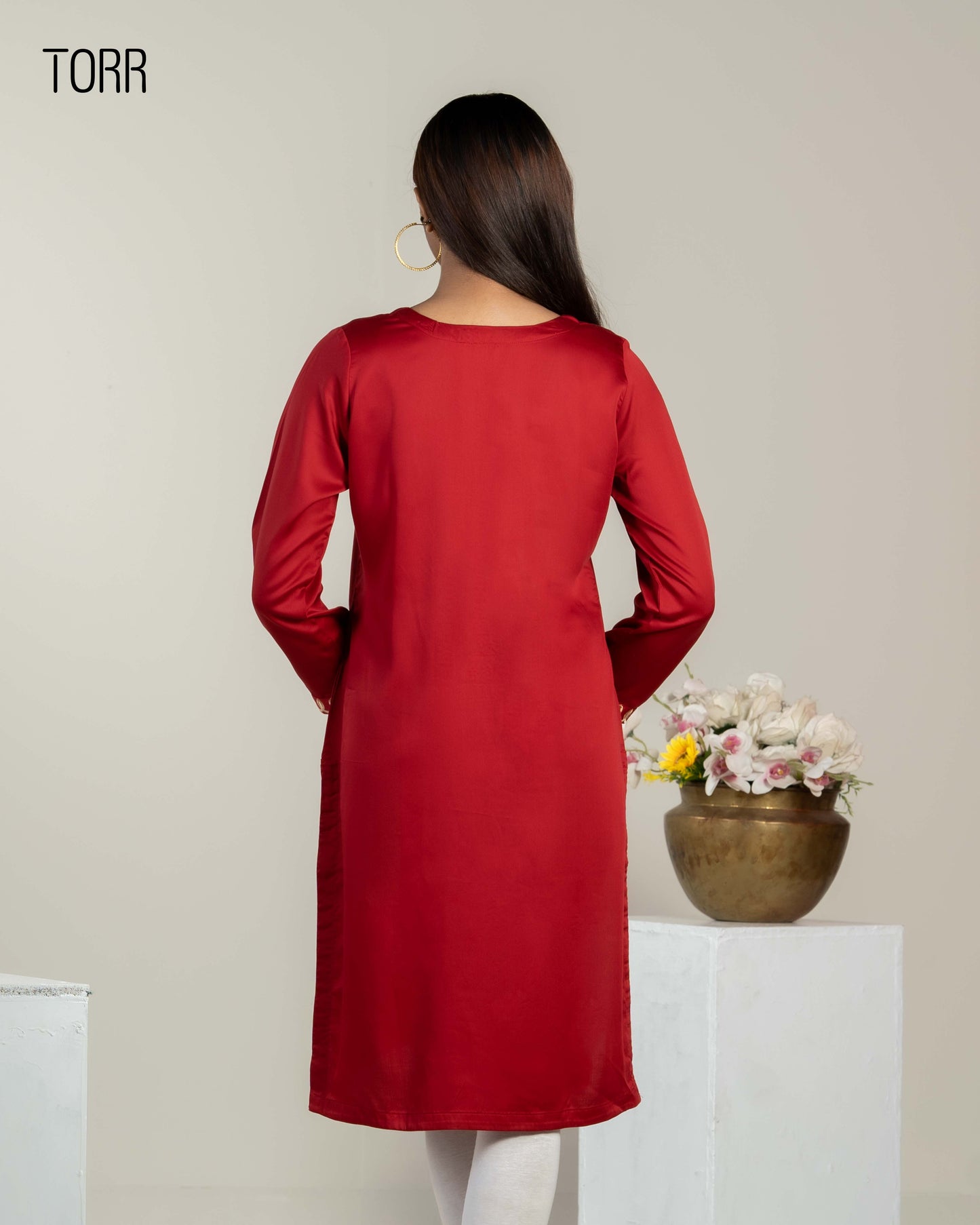 Ethnic Wear (01 Piece Kurti) | Rio Red