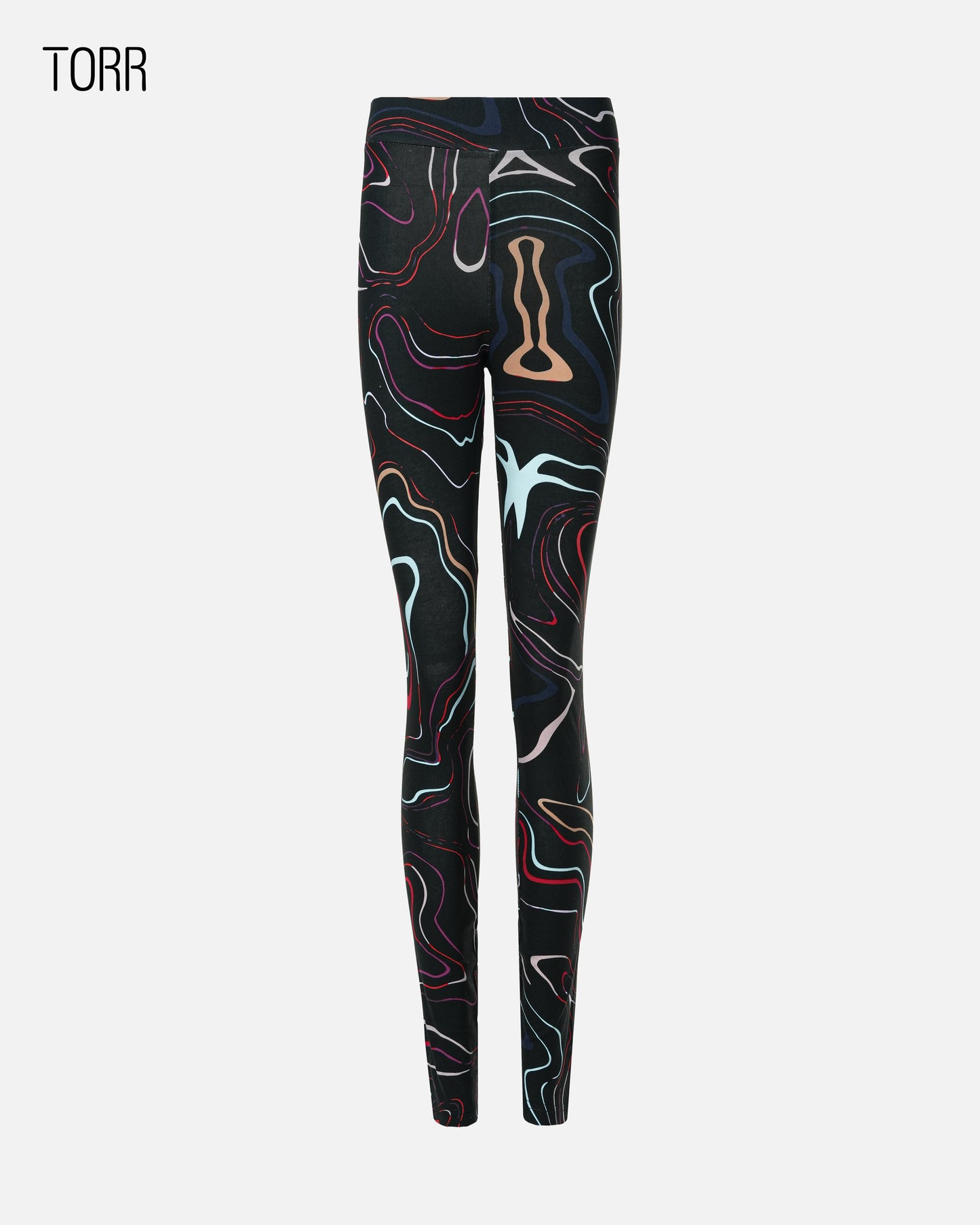 Women's Leggings | BLACK MULTI AOP