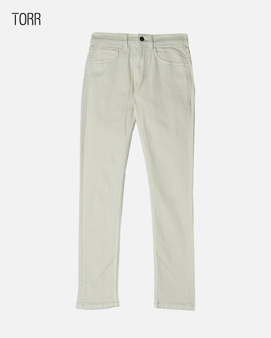 Women's Denim Pant | Ecru