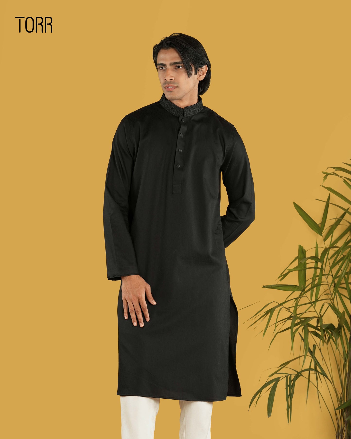 Men's Panjabi | Black