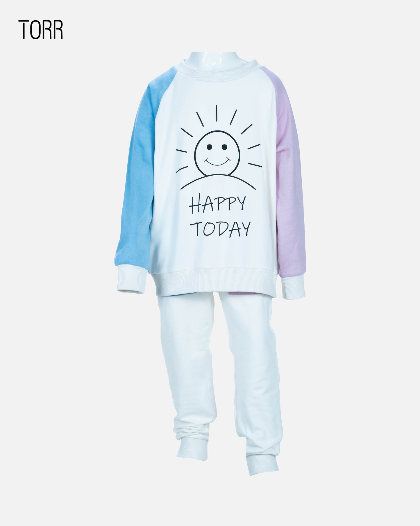 Boy's Top & Bottom Set | Cre.Blu.Mauve