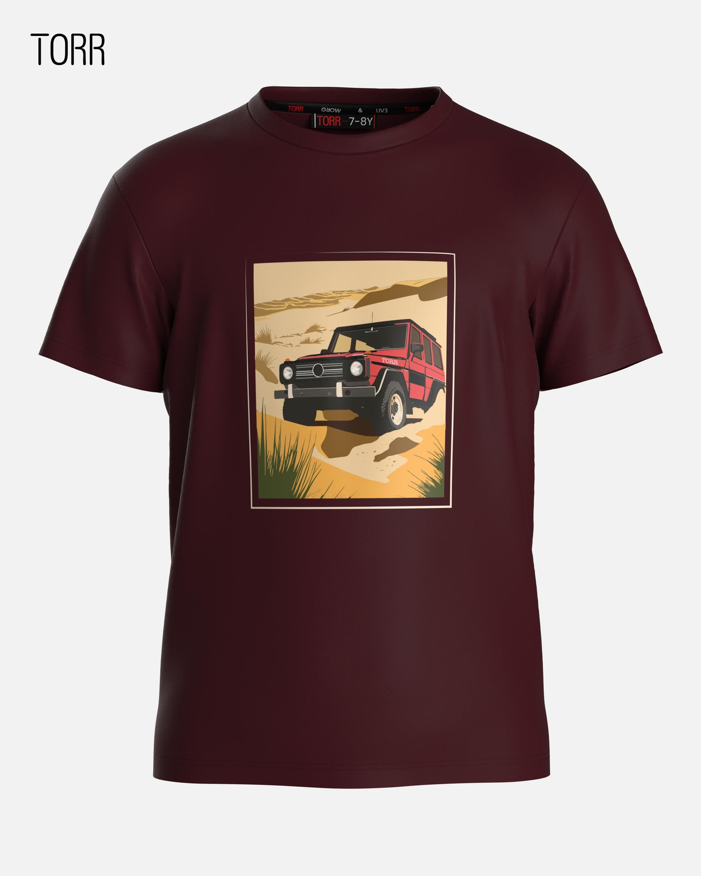 Girl's T-shirt  | Tawny Port