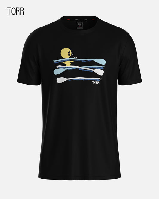 Men's T-shirt | Black Mesh