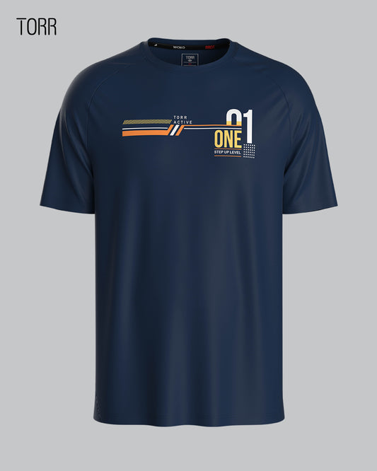 Men's Activewear T-shirt | Athletic Navy