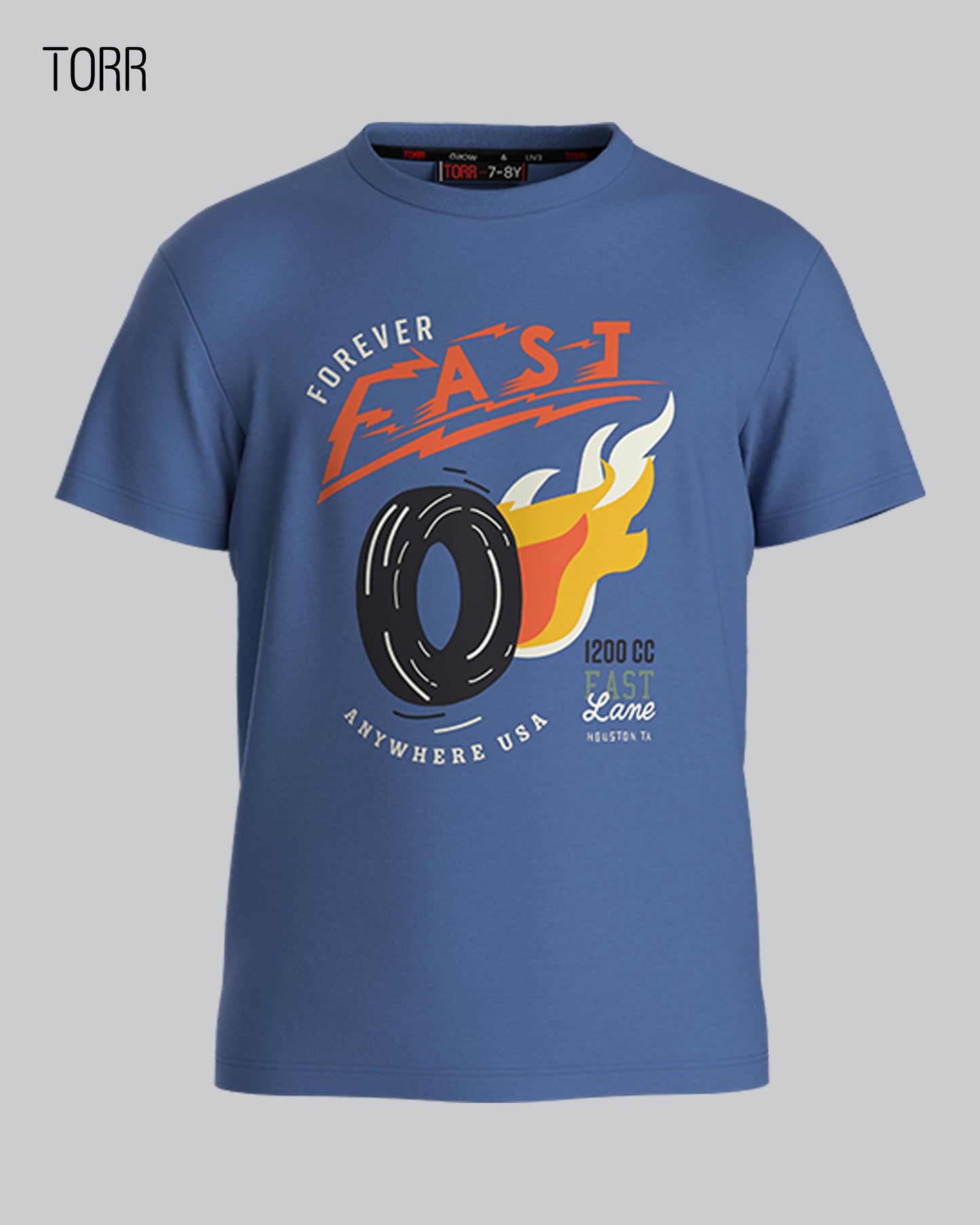 Boys T-shirt |AZURE BLUE