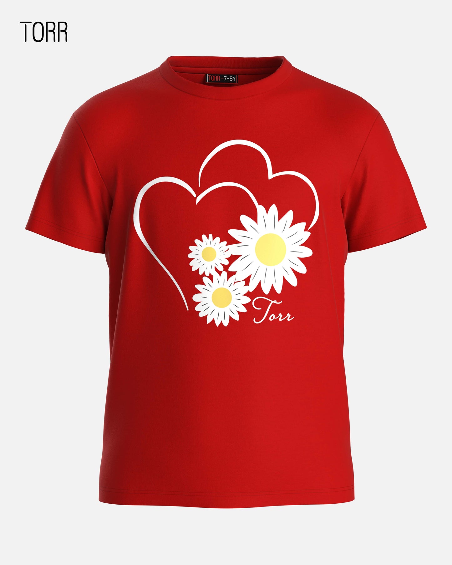 Girl's T-shirt  | Red