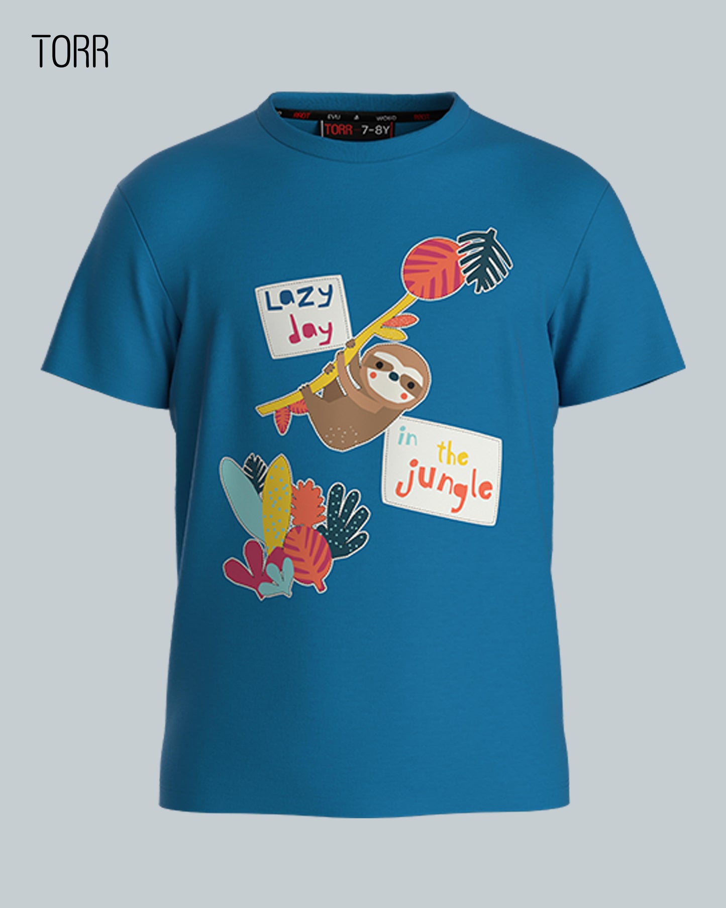 Boys T-shirt | AZURE BLUE