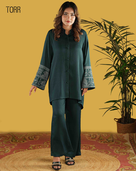 Women's Co-Ord Set | Dark Green