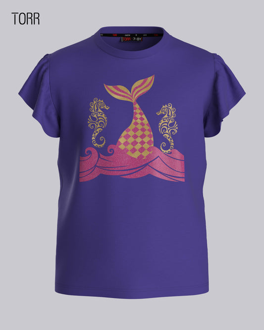 Girl's T-shirt  | Blue