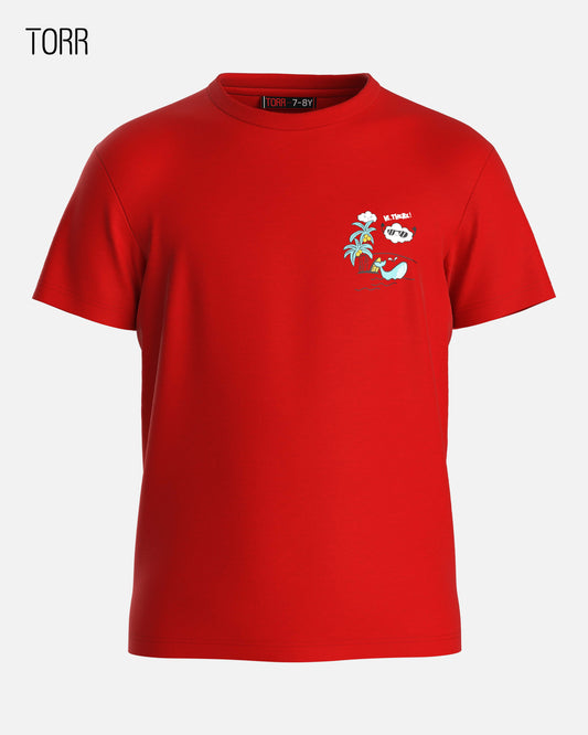 Boys T-shirt  | Red
